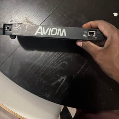 Aviom A320 32-Channel Personal Mixer 2010s - Black image 2
