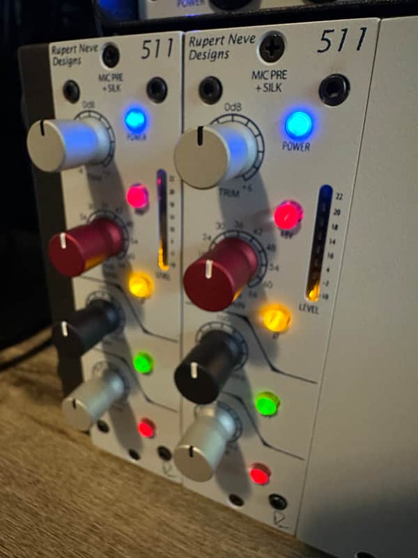 Rupert Neve Designs Portico 511 500-Series Mic Pre Module with Silk 2013 - Present - White image 1