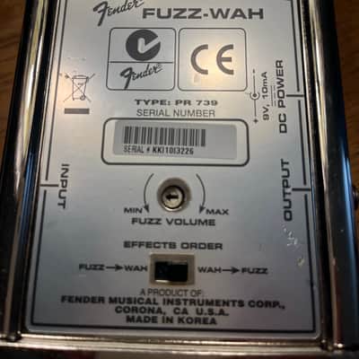 Fender Fuzz Wah Reissue image 3
