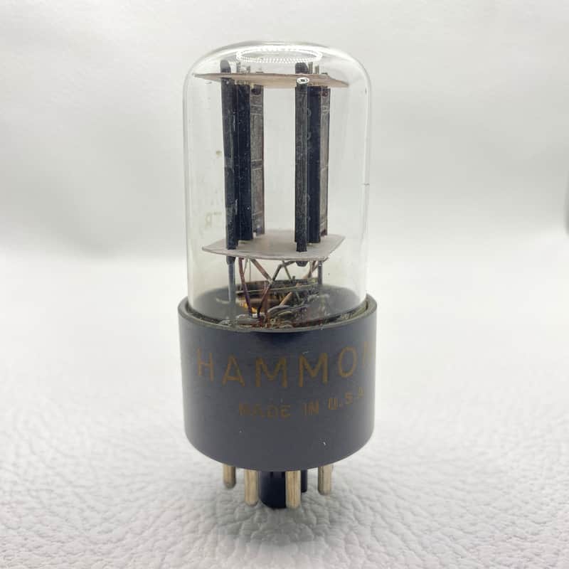 RCA / Hammond 6SN7GTB Vintage Black Plate Preamp Vacuum Tube Tested USA image 1