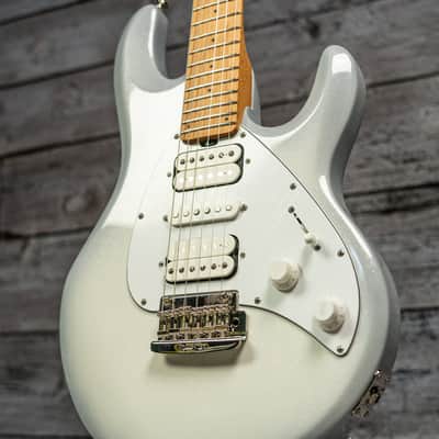 Ernie Ball Music Man Silhouette - Snowy Night, Roasted Maple Neck/Matching Headstock image 4