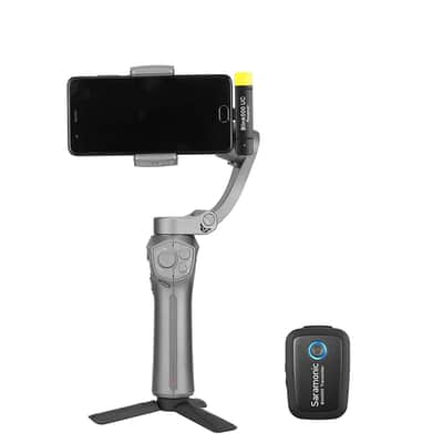 Mint Saramonic Blink 500 B5 Wireless Clip-On Mic System With Lavalier & Dual Usb-C Receiver For Android D image 4