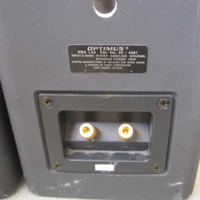 Pair of Optimus Pro LX5 Speakers With Linaeum Tweeters - Great Sound image 10