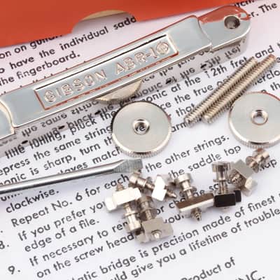 Gibson® Nonwire ABR-1 Nickel with Area59' Softbrass Kit image 3