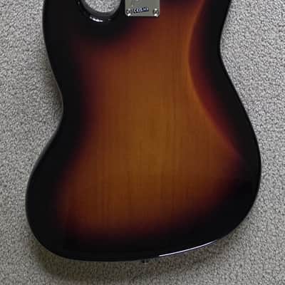 Fender American Performer Jazz Bass Guitar, 3-Color Sunburst, New Gig Bag image 6