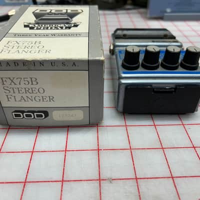 DOD Stereo Flanger FX75-B Made in USA 1987 - 1997 - Silver image 5