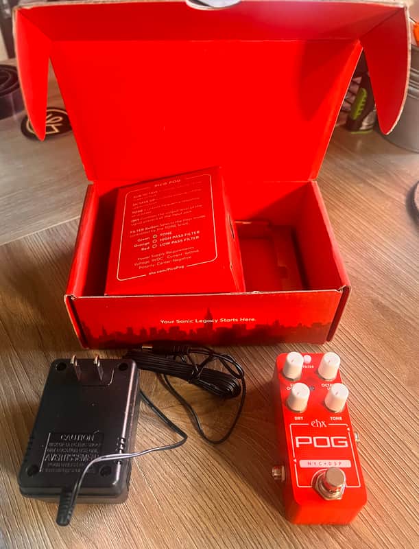 Electro-Harmonix Pico POG Polyphonic Octave Generator 2023 - Present - Red image 1