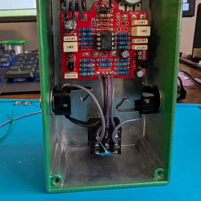 tolstokes screamer cjod overdrive clone Green Sparkle image 2