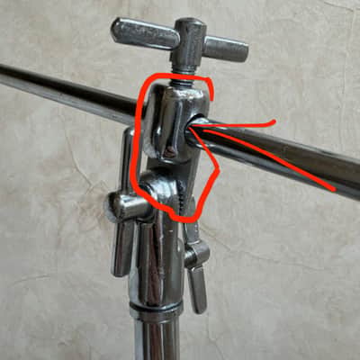Slingerland Boom Cymbal Stand #68 Arm Top Tilter COS - Vintage (USED) image 10