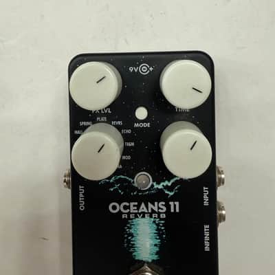 Electro Harmonix Oceans 11 Reverb Digital EHX Guitar Effect Pedal image 2