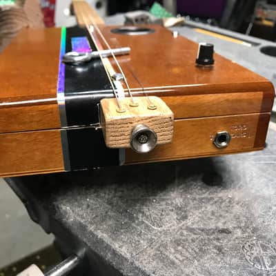 Cohiba Cigar Box Guitar 2025 - poly stain image 6