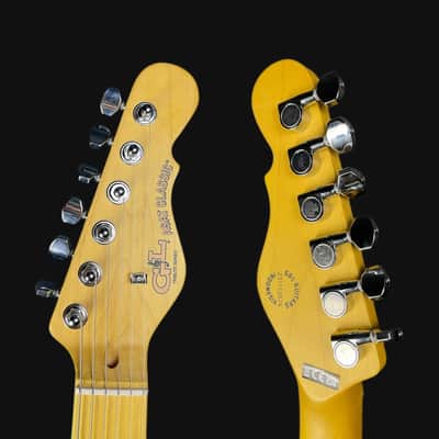 G&L Tribute ASAT Classic Bluesboy Semi Hollow Electric Guitar in 3 Tone Sunburst Maple Fingerboard image 7