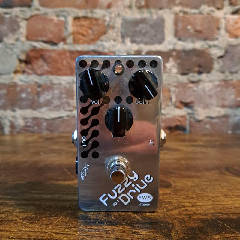 E.W.S. FD-1 Fuzzy Drive Pedal *USED* (2010s - Chrome) image 1
