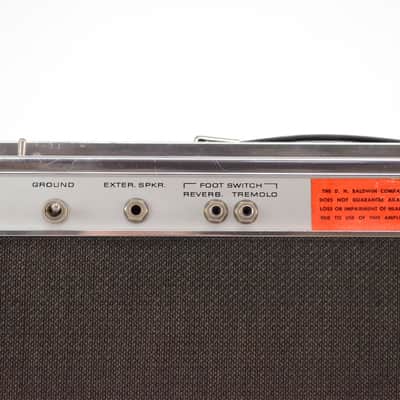 Baldwin E-1 Exterminator Blue Combo 2x15" 2x12" 2x7" 100W Amplifier Amp #32409 image 13