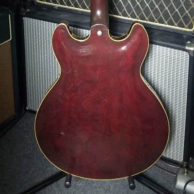 Yamaha SA2000S Solid Spruce Top Burgundy & OHSC 1978 image 10