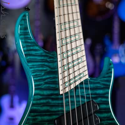 Dingwall Z3 6-String Bass Green to Turquoise Fade image 3