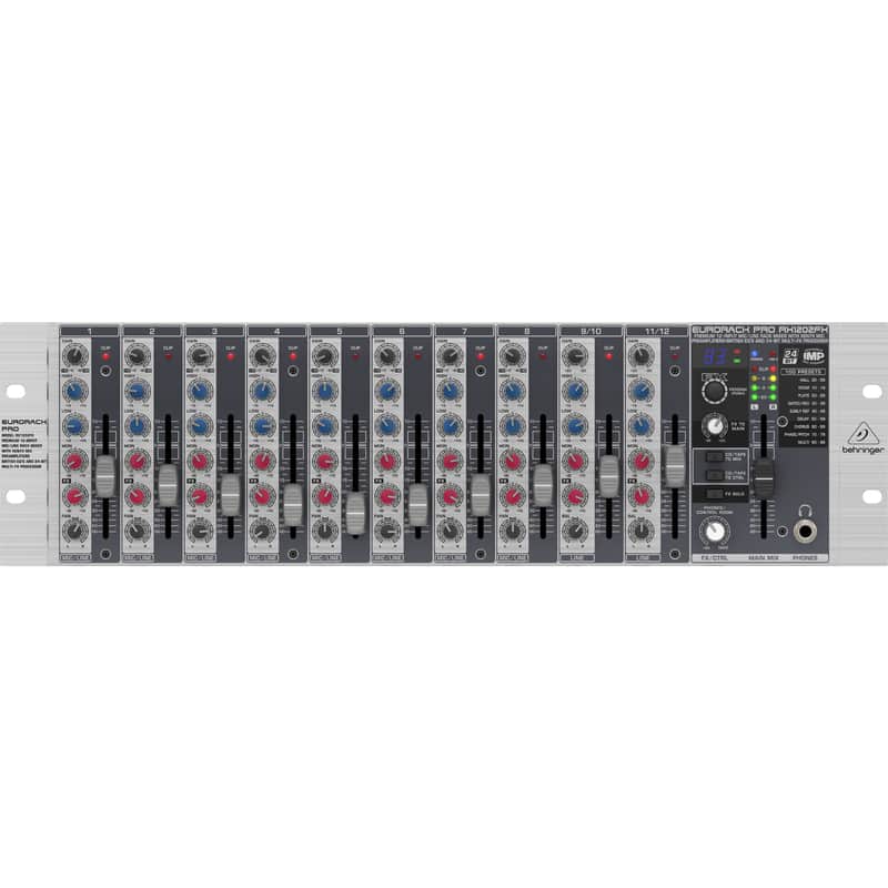 Behringer RX1202FX Eurorack Pro Rackmount 12-Input Mixer image 1