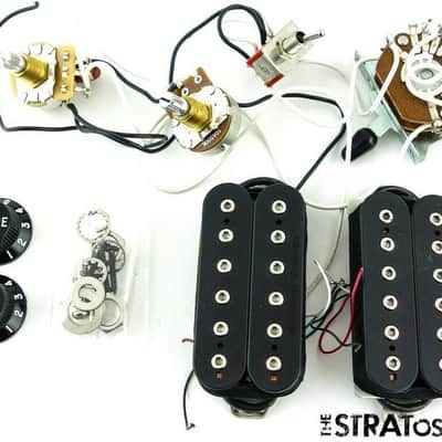 Charvel Pro Mod DK24 HH SEYMOUR DUNCAN PICKUPS SWITCH POTS KNOBS image 1