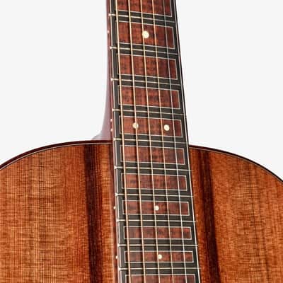 Santa Cruz OOO Custom Sinker Redwood / Indian Rosewood with Upgraded Snakewood Appointments #6107 image 5