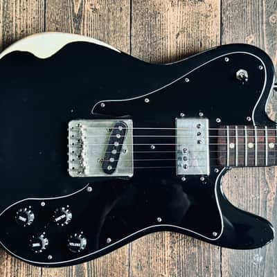 Vintage 1878 Fender Telecaster Custom –  Black – Made in USA 4kg 1978 - Schwarz image 2