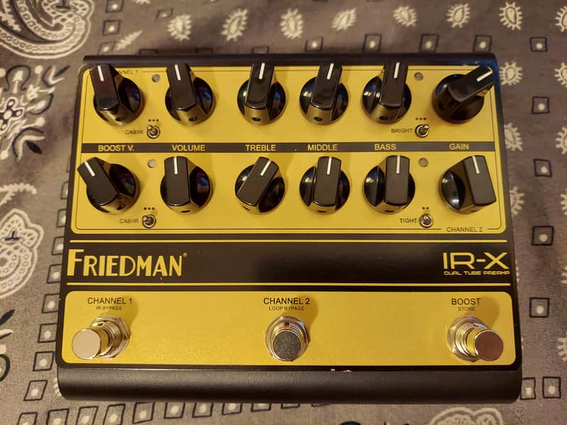 Friedman IR-X Dual Tube Preamp