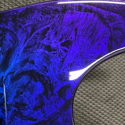 Jackson SLSMG Super Lightweight Soloist ('06-'11) - Eerie Dress Swirl #041708 with Hard Case image 10