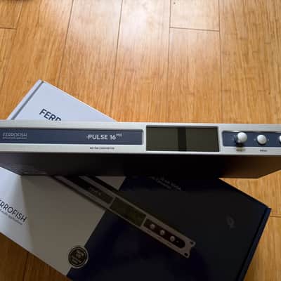 Ferrofish Pulse 16 MX AD/DA Converter w/ ADAT & MADI + Madi cable + 8 Snake cable image 3