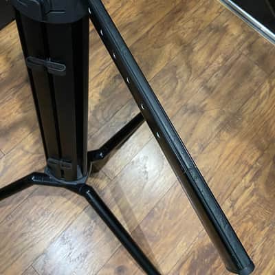 K&M 18860 Spider Pro Dual Tier Keyboard Stand w/ Laptop Rest Black image 13