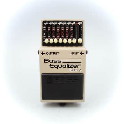 Boss GEB-7 Bass Equalizer Bass Guitar Effect Pedal GV85896 image 2