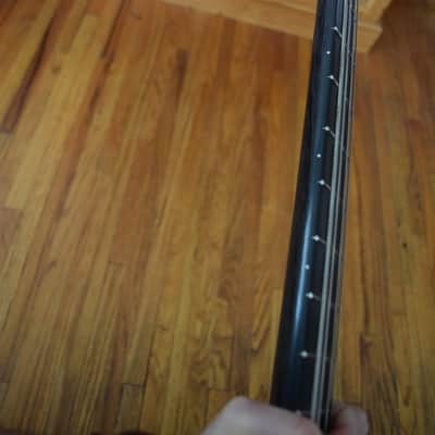 Warmoth Jazz Bass, Custom built solid walnut body! Wenge neck and ebony board, EMG's , Sweet! image 9