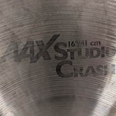 Sabian 16" AAX Studio Crash Cymbal 1993 - 2001 - Natural image 4