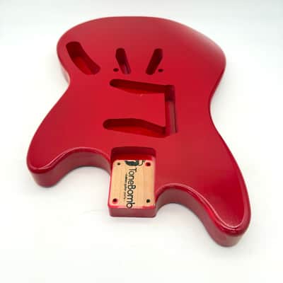Tonebomb Mustang Body Relic Alder 2-Piece Nitro Super-Light bb6507 image 4
