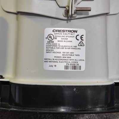 Crestron Saros IC6LPT-WT - 6.5-inch In-Wall Speaker - Excellent w/ Original Box image 3