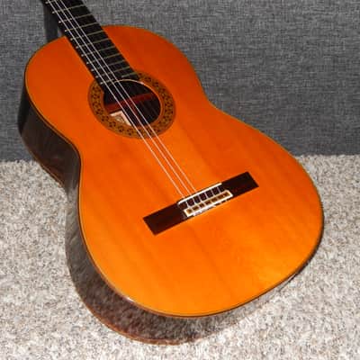 TOSHIHIKO TANAKA 20 1978 - PEDRO MALDONADO CLASS CLASSICAL/FLAMENCO CONCERT GUITAR - CEDAR/BRAZILIAN ROSEWOOD image 4