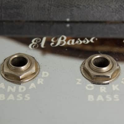 Zorko  El Basso Model 1030 Piggyback Tube Amplifier,  c. 1961. image 16