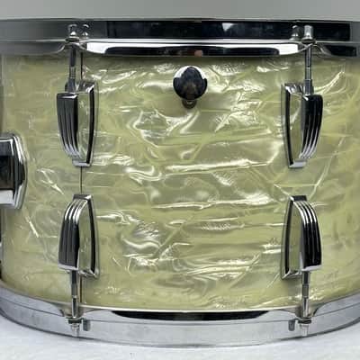Ludwig 22/13/14/16" 70's 3-ply Drum Set - White Marine Pearl image 12