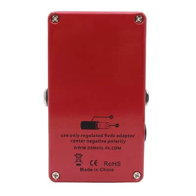 DemonFx Ts Red II Overdrive Electric Guitar Effect Pedal image 7