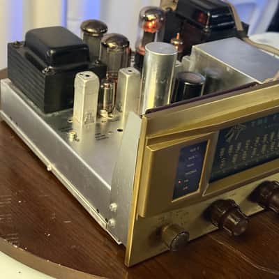 🎶✨ The Fisher Model 500 Mono Tube AM/FM Receiver w/ Original Wood Case — Fully Working, Serviced & Cleaned image 8