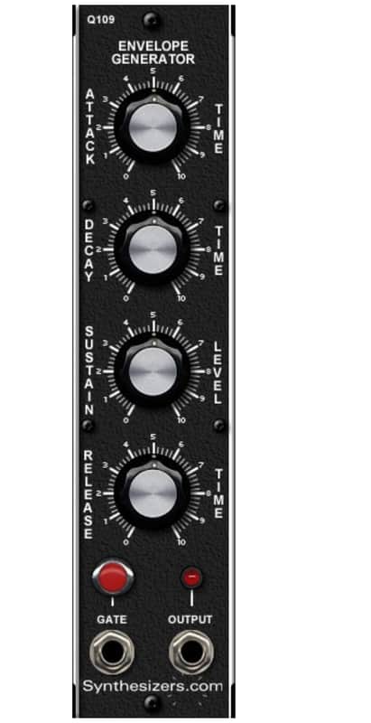 Synthesizers.com Q109 Envelope Generator Module 2010s - Black Bild 1