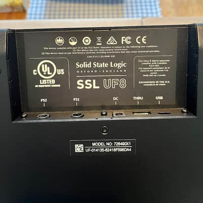 Solid State Logic SSL UF8 DAW Controller 2021 - Present - Black image 3
