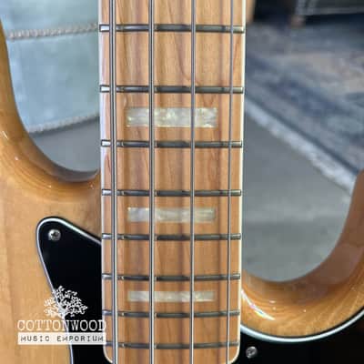 Fender Crafted in Japan (CIJ) 1975 Reissue Jazz Bass (JB75) – Natural Ash with Maple Neck (2004-2005) image 7
