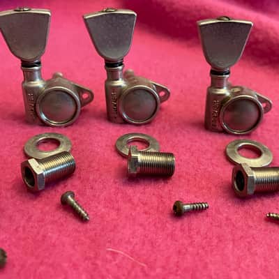 vintage 1970's Grover USA tuners for Gibson Les Paul S1 Marauder es-335 SG 175 Flying V image 6