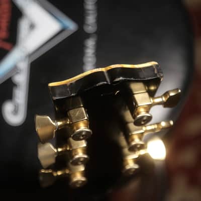 Rare 1970s Aria Pro II Les Paul Custom, Made in Japan - Transparent Black image 18
