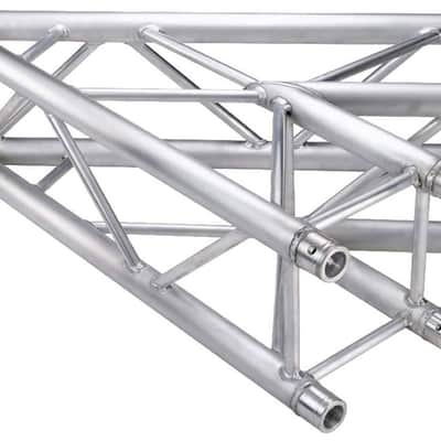 Global Truss SQ-4119 F34 12" Square Truss 3.28'/1.0m 2-Way 45-Degree Corner Junction