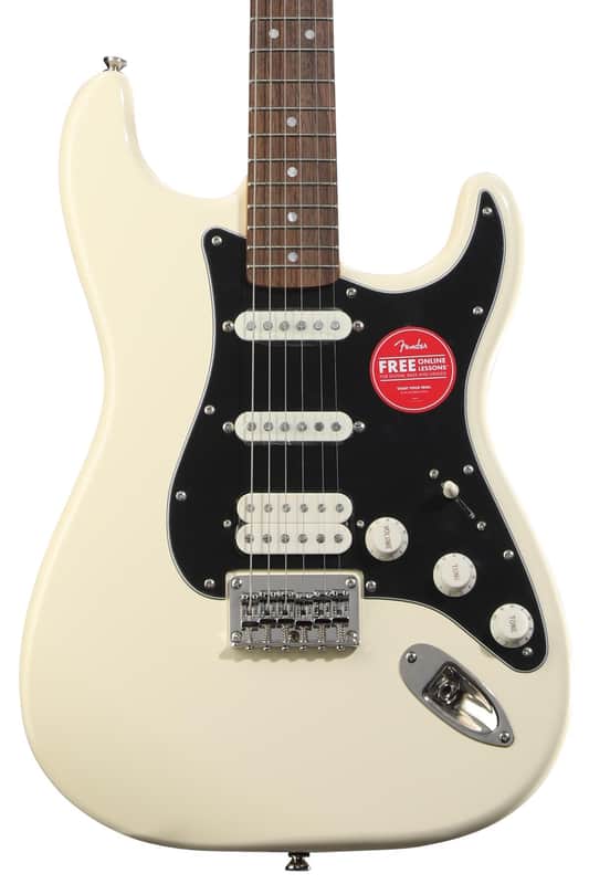 Squier Classic Vibe '70s Stratocaster HT HSS Electric Guitar - Olympic White image 1
