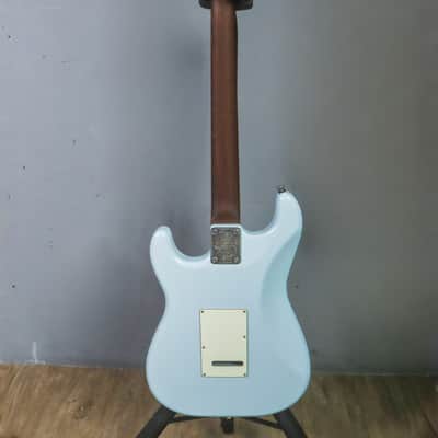 2023 Schecter USA Custom Shop Nick Johnston Traditional HSS “Wembley” Flame Top Nitro - Atomic Ice image 17