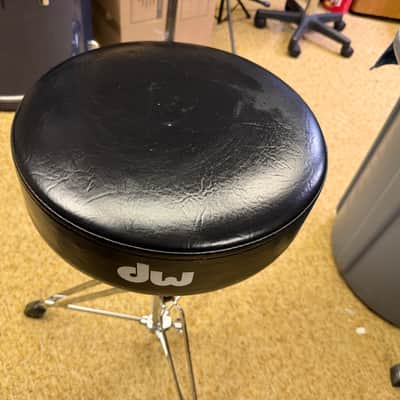 Drum Workshop DW 3000 Series Drum Throne - Double Braced - Round Top image 2