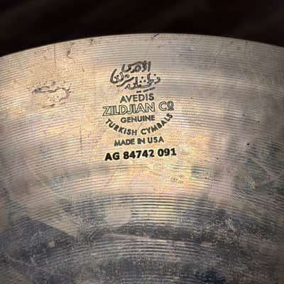 Zildjian A Custom 14" Hi-Hat Cymbals (Pair) 971g / 1143g image 10