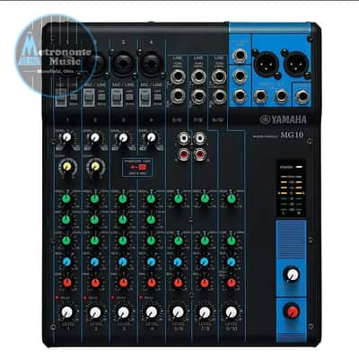 Immagine Yamaha 10-Channel Mixing Console MG10 - 1