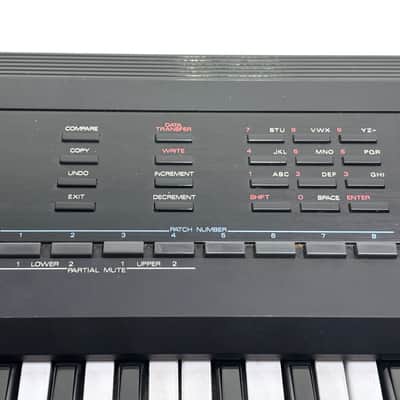 Roland D-50 61-Key Linear Synthesizer 1987 - 1992 - Black image 7